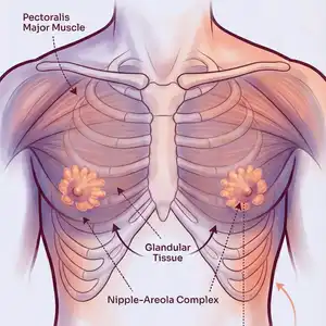 Grade 1 - Puffy Nipple