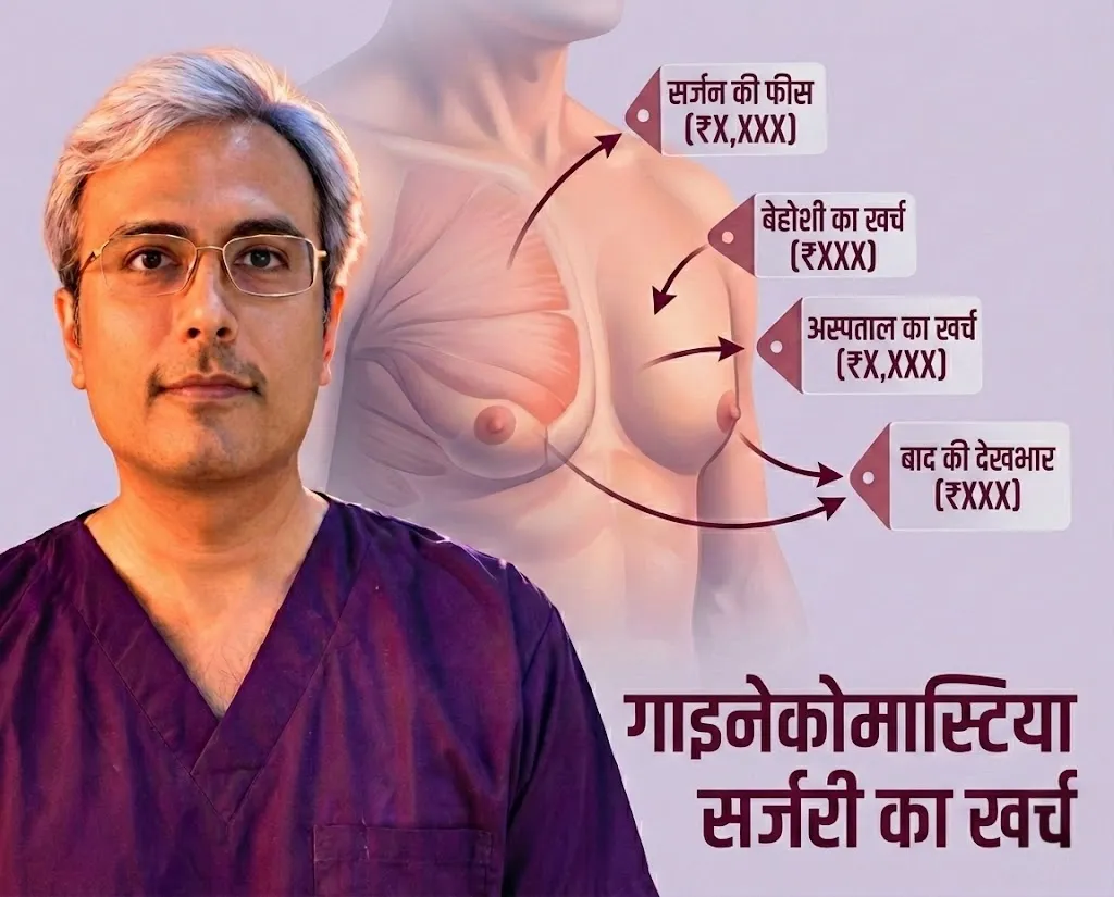 गाइनोकोमैस्टिया सर्जरी का खर्च कितना है? पूरी जानकारी