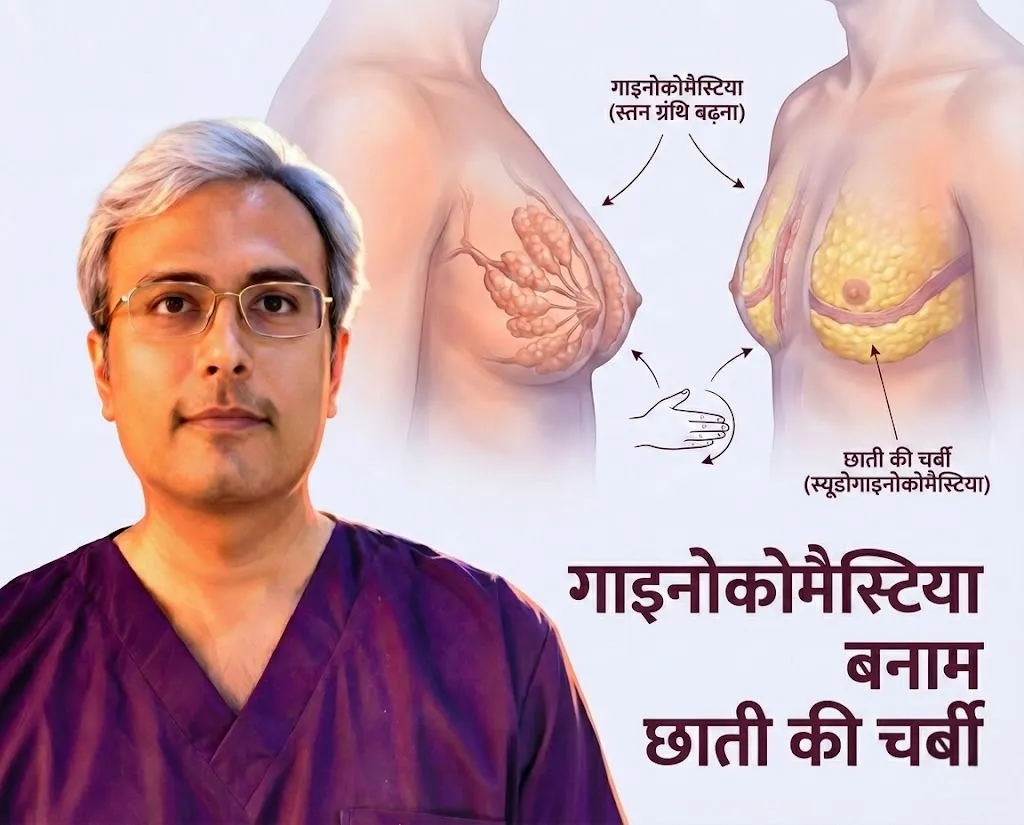 गाइनोकोमैस्टिया बनाम चेस्ट फैट: अंतर कैसे पहचानें? (स्यूडोगाइनोकोमैस्टिया)